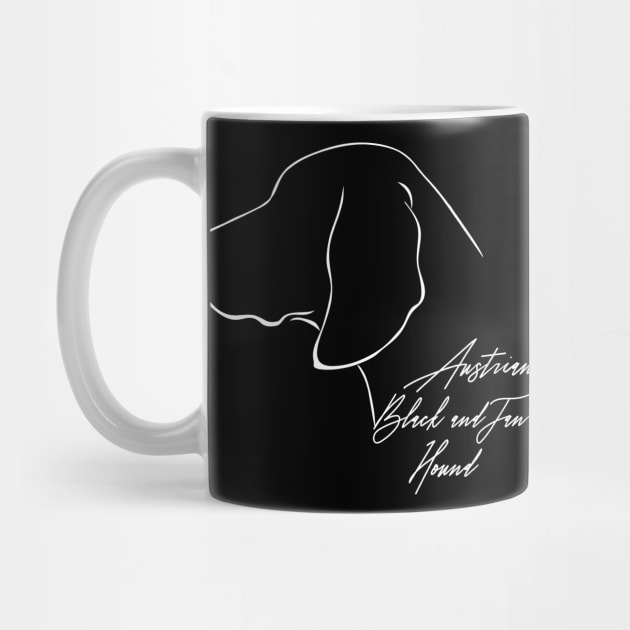 Proud Austrian Black and Tan Hound profile dog lover by wilsigns